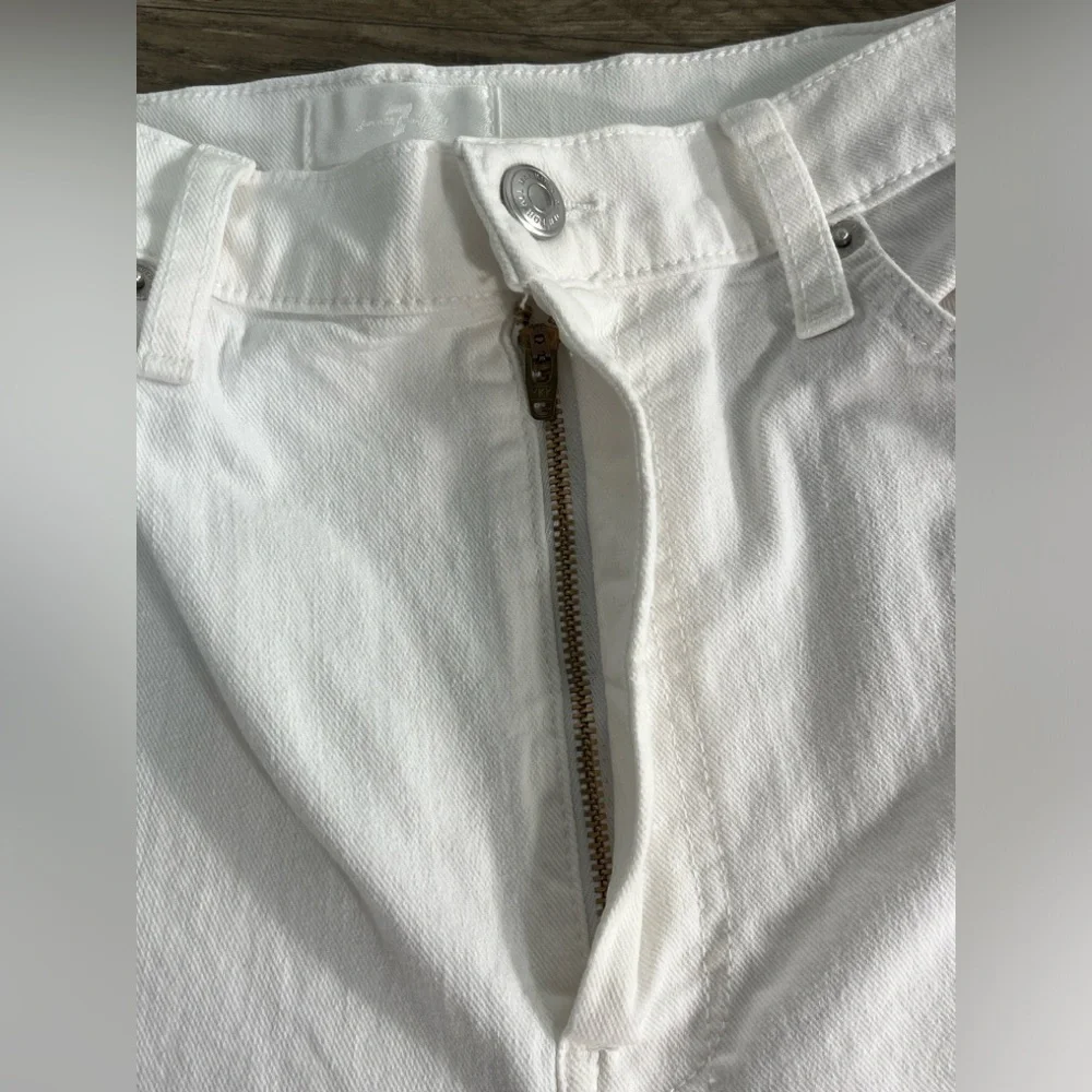 7 for all Mankind High Rise Flare Snap Leg - Picture 3 of 13